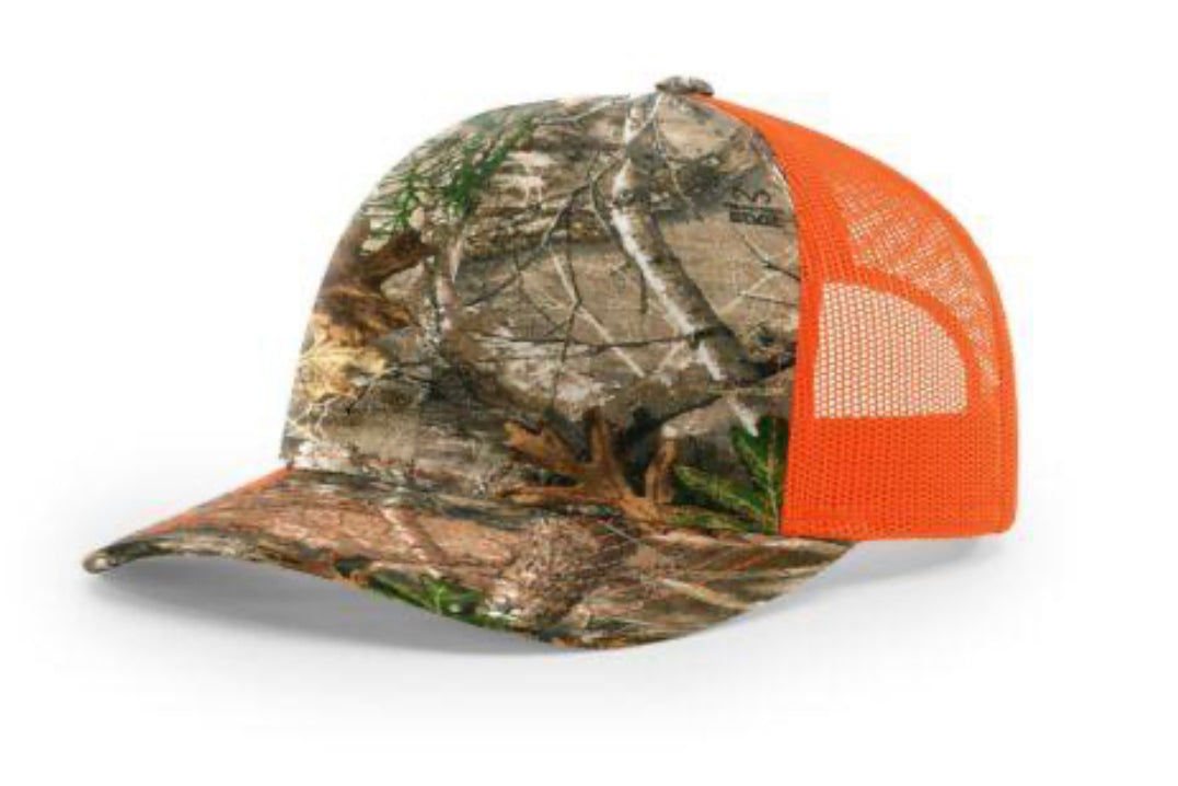 Leather Patch Hat Patterned - Richardson 112
