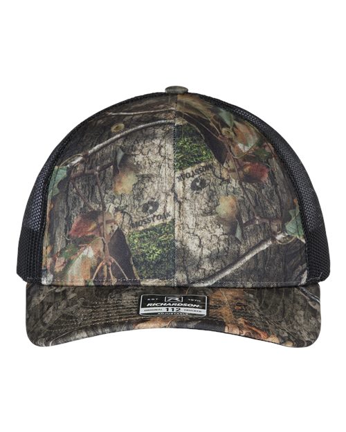 Leather Patch Hat Patterned - Richardson 112