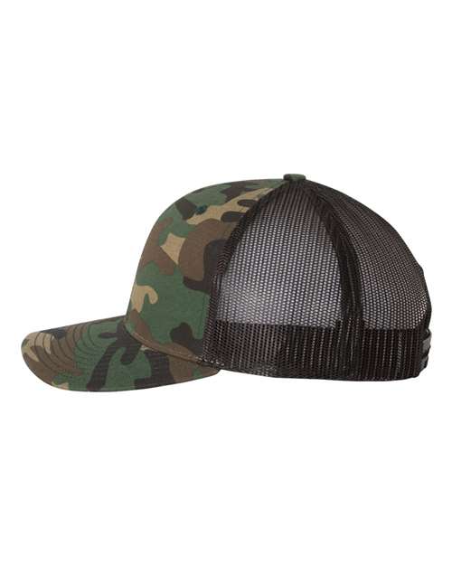 Leather Patch Hat Patterned - Richardson 112