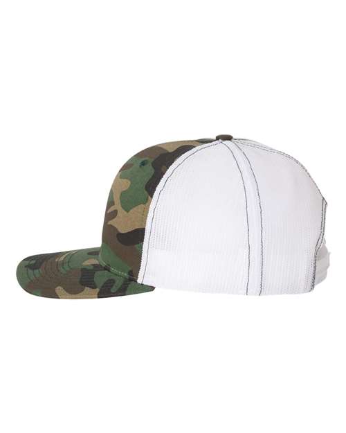 Leather Patch Hat Patterned - Richardson 112