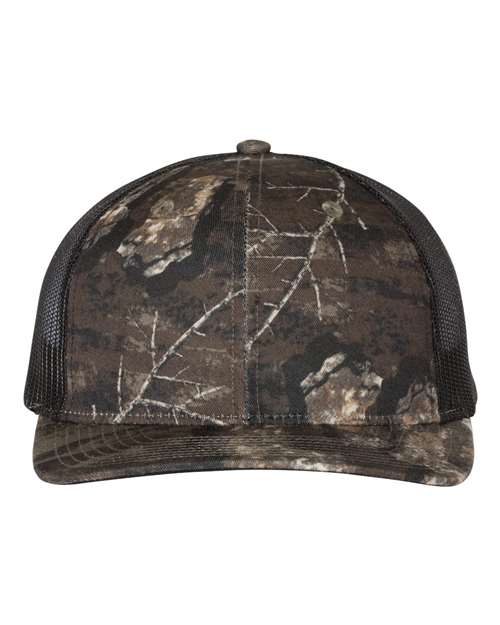 Leather Patch Hat Patterned - Richardson 112