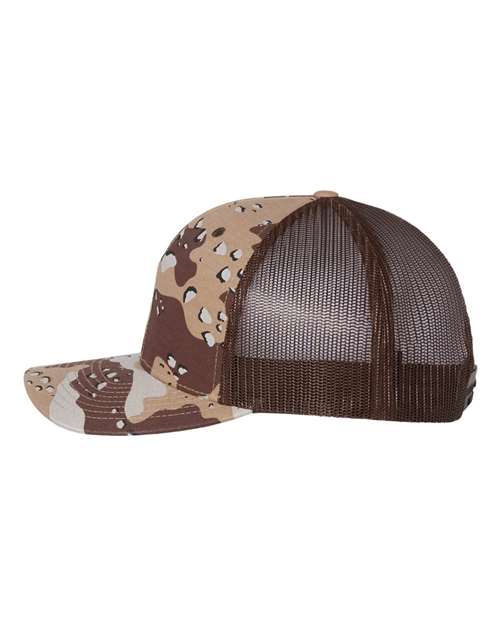 Leather Patch Hat Patterned - Richardson 112