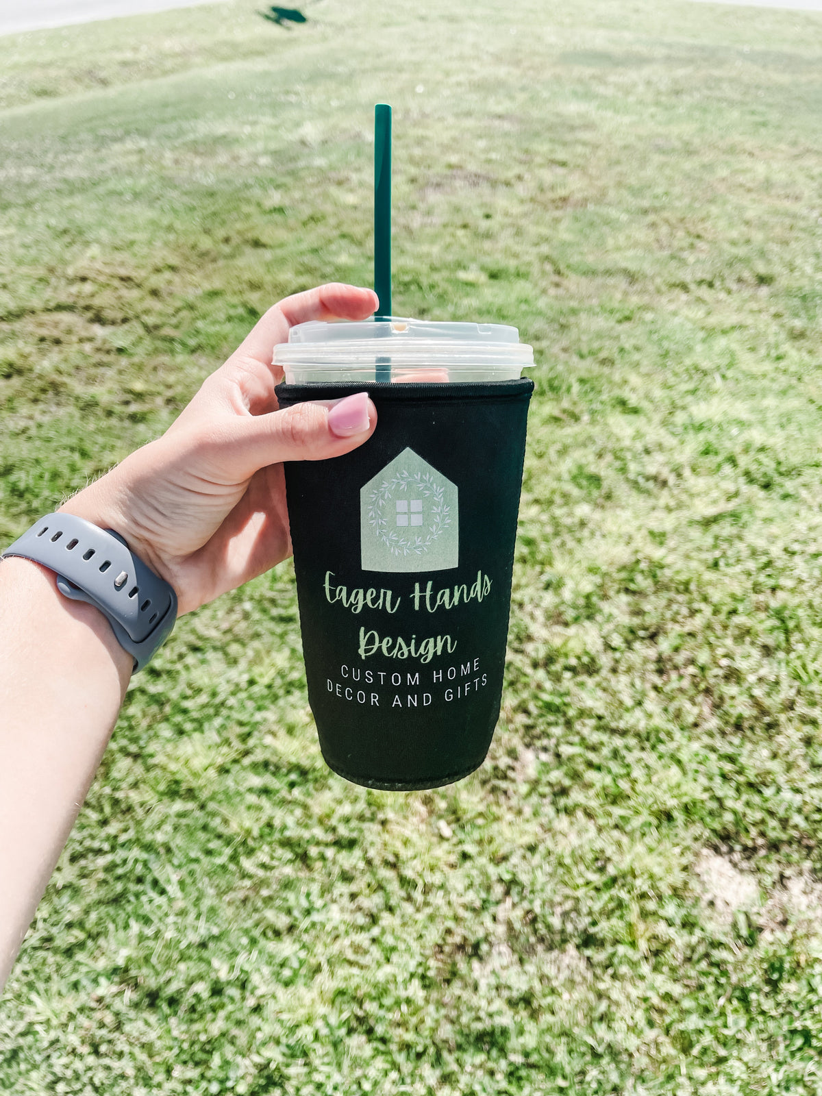 Custom cup sleeve