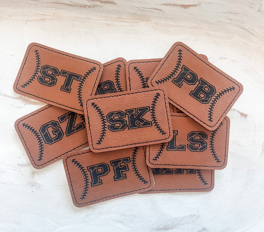 Baseball leather patch wholesale