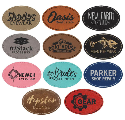 Custom Oval Patches