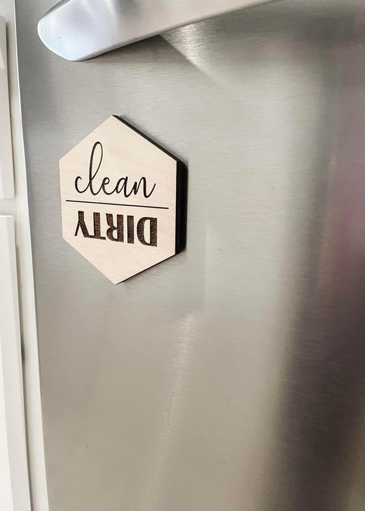 Dirty or Clean Dishwasher Magnet